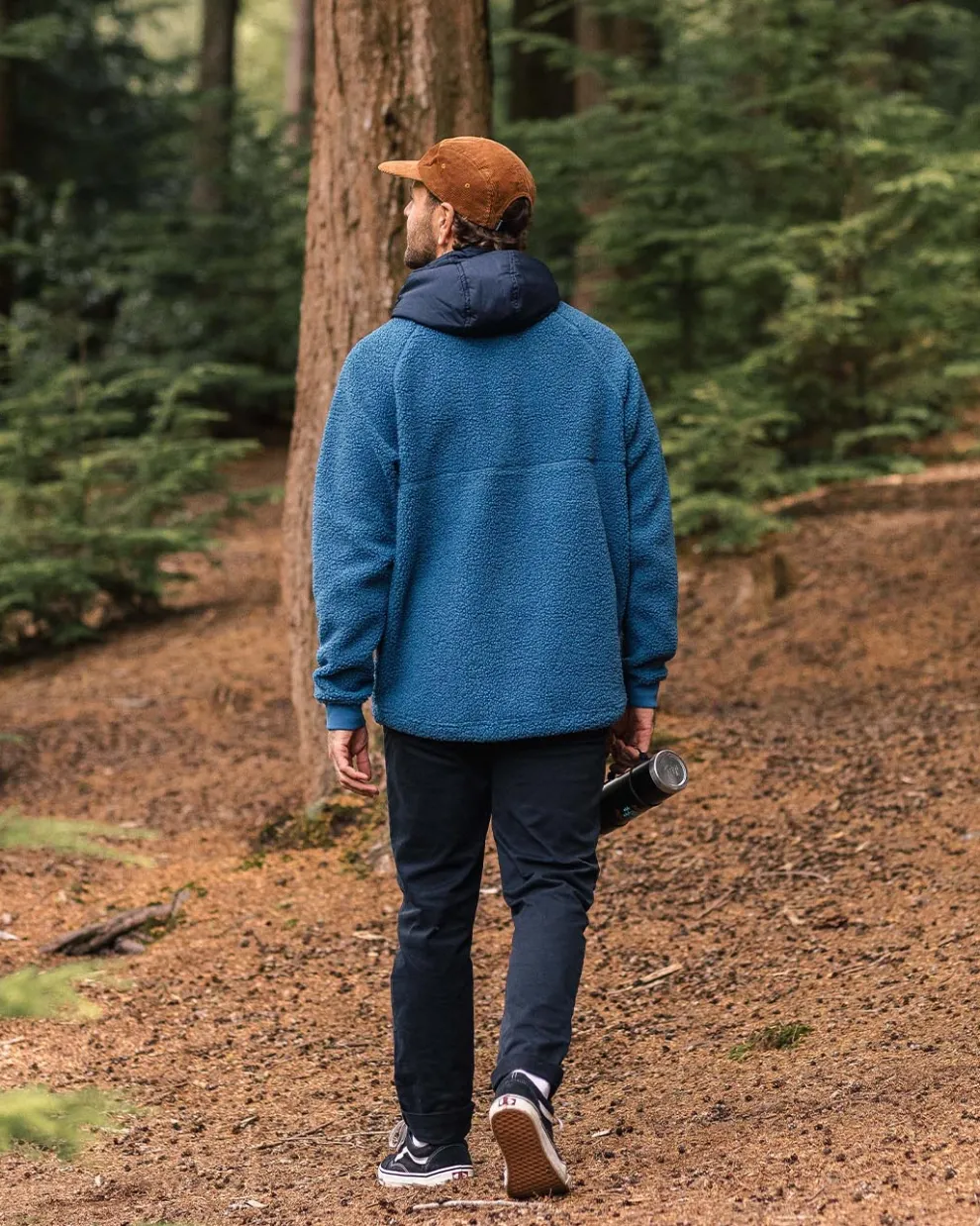Woodland Recycled Polar-lined Sherpa Fleece