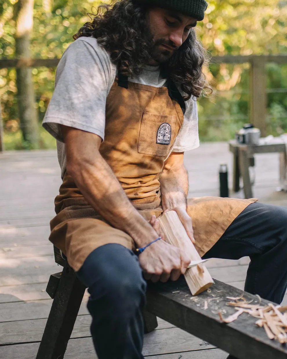 Yard Organic Cotton Denim Apron