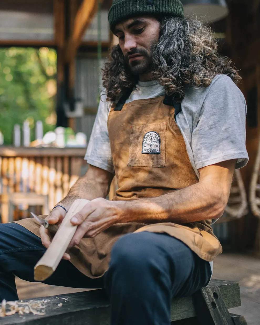 Yard Organic Cotton Denim Apron