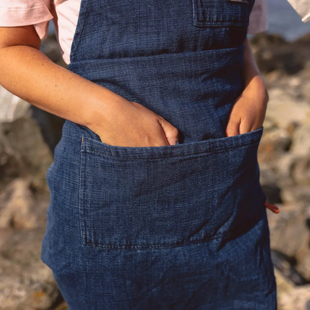 Yard Organic Cotton Denim Apron